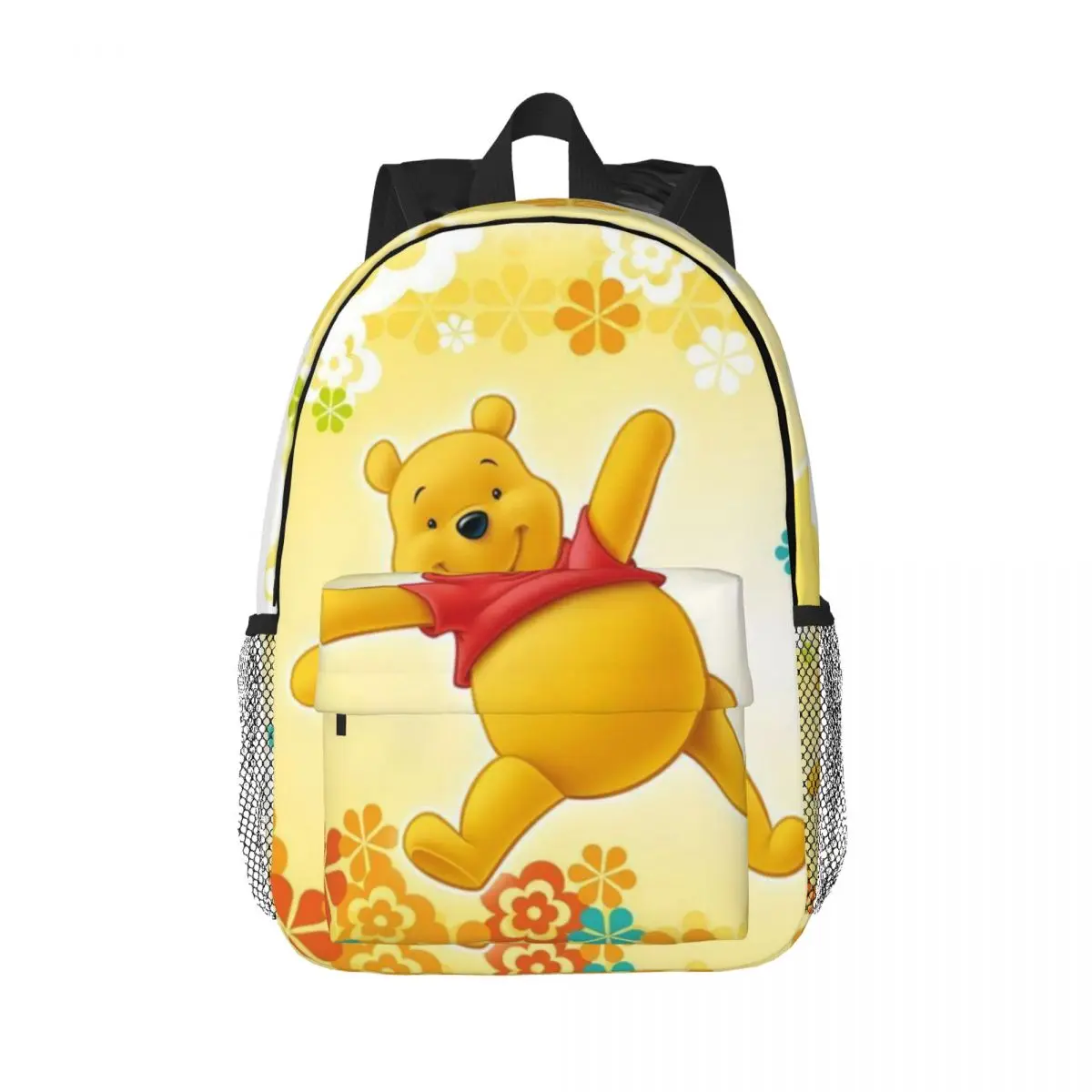 

Pooh Bear New Fashion High Capacity Waterproof College Backpack Trendy Laptop Travel Book Bag 15inch