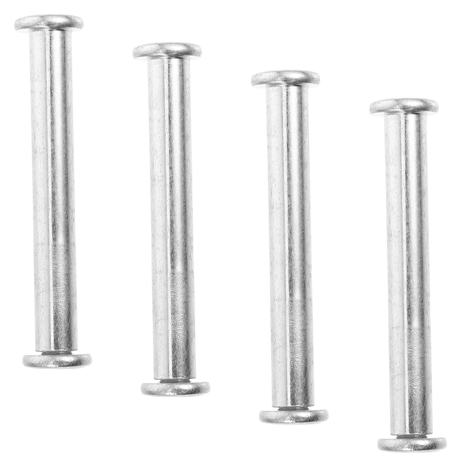 

4 Pcs Patio Umbrella Fixing Screws Durable Metal Hand Knob Tightening Silver Barrel Nut Outdoor Furniture Accessories
