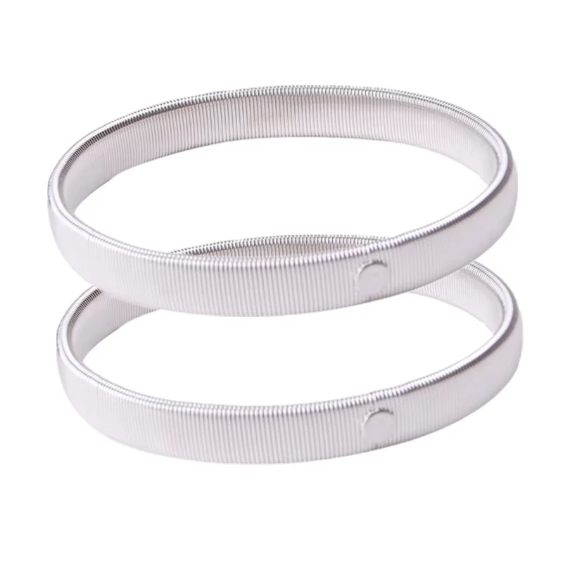 Klassieke stijl 1/2 stuks antislip elastische overhemdmouwhouders metalen armbanden band stretch kousenbanden voor dames heren praktisch