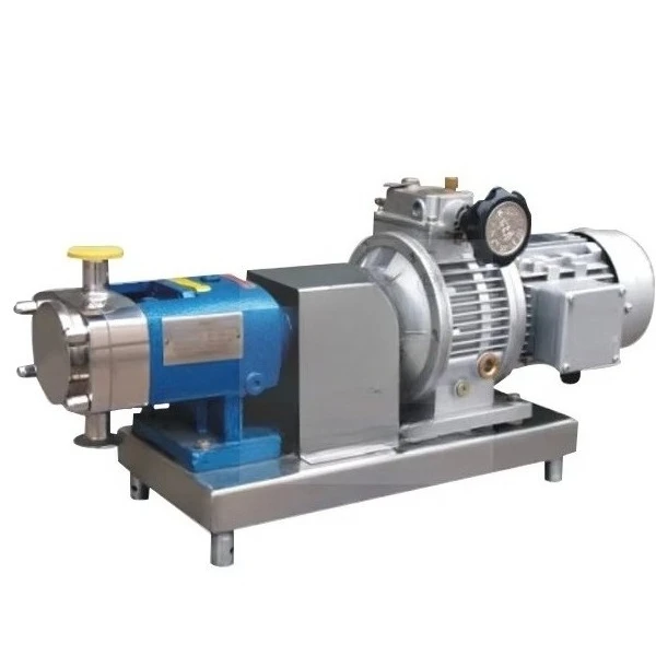 10HP 7.5KW ZB3A-78 Stainless Steel SS304 Tri Lobe Rotor Lobe Pump with Transferring High Viscosity Liquid
