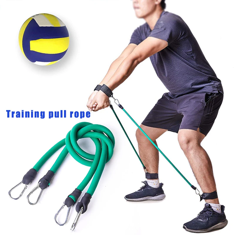 

Volleyball Training Aid Resistance Band Belt Trainer Prevent Excessive Upward Arm Movement Elastic Belt Set Mechanics Trainer