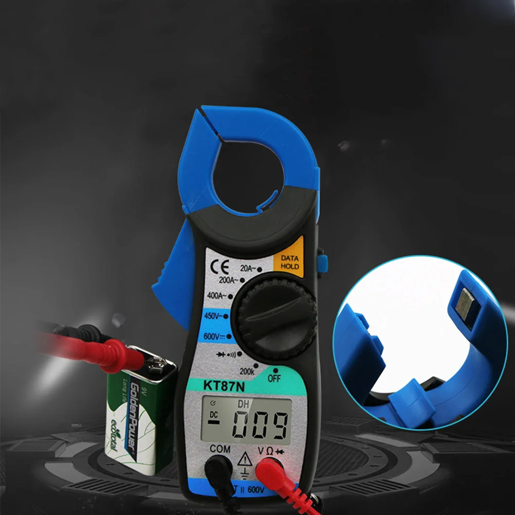 

Clamp Multimeter Ohm Tester Pincerlike Ammeter Tester Clamp Voltmeter