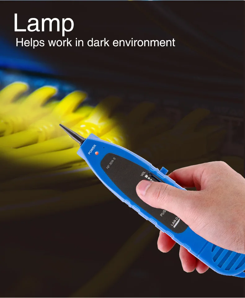 NOYAFA NF-388 Cable Tester with 8 Remote Identifiers