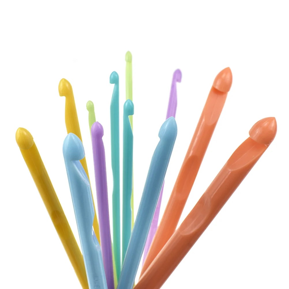 

12Pcs Crochet Needle Set Circular Knitting Needles Made of Premium Bamboo for DIY Weaving Projects Craft Lovers Gift Idea