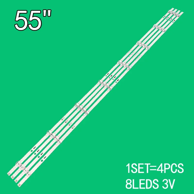 

FOR Hisense 55-inch 8-lamp JL.D55081330-003FS-M-V03HZ55A52 HZ55A57 HZ55H5 H55E3A HZ55A68 HD550V1U71-T0K1 LED backlight