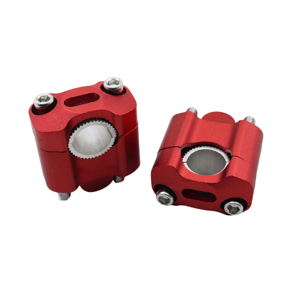 

Для регулировки руля, адаптер из алюминиевого сплава, зажимы для руля мотоцикла с ЧПУ, аксессуары для внедорожных мотоциклов