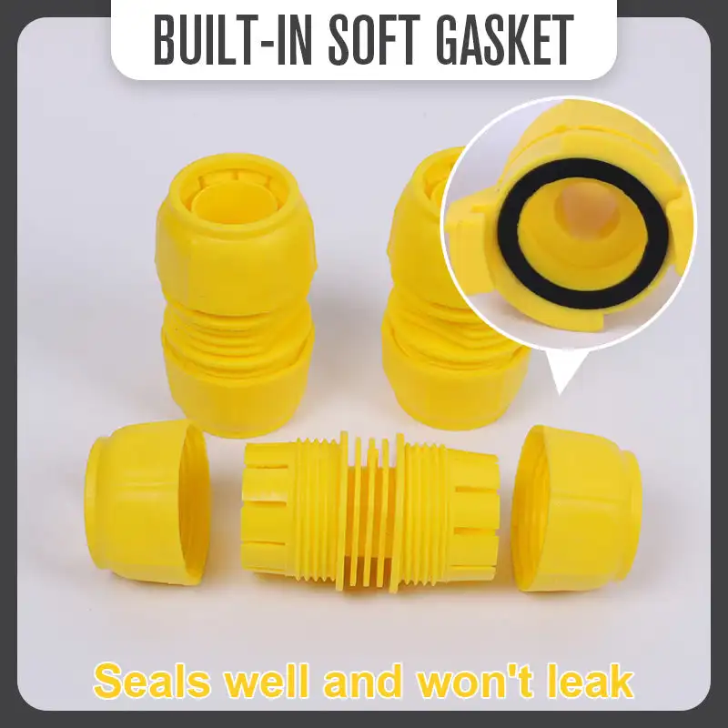 Snelle Grab Gesp Waterleiding Connector Waterleiding Reparatie Tuin Watering Slang Abs Snelkoppeling Pijp Accessoires