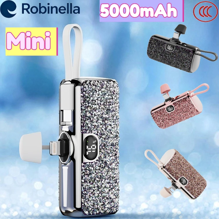5000Mah Mini Diamon…