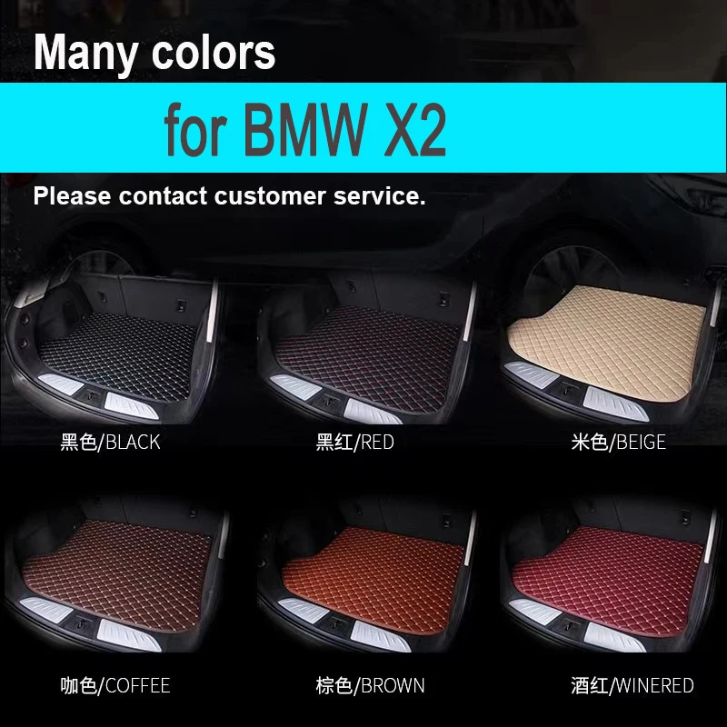 

"Car trunk mat for BMW X2 F39 2018 cargo liner carpet interior accessories cover "