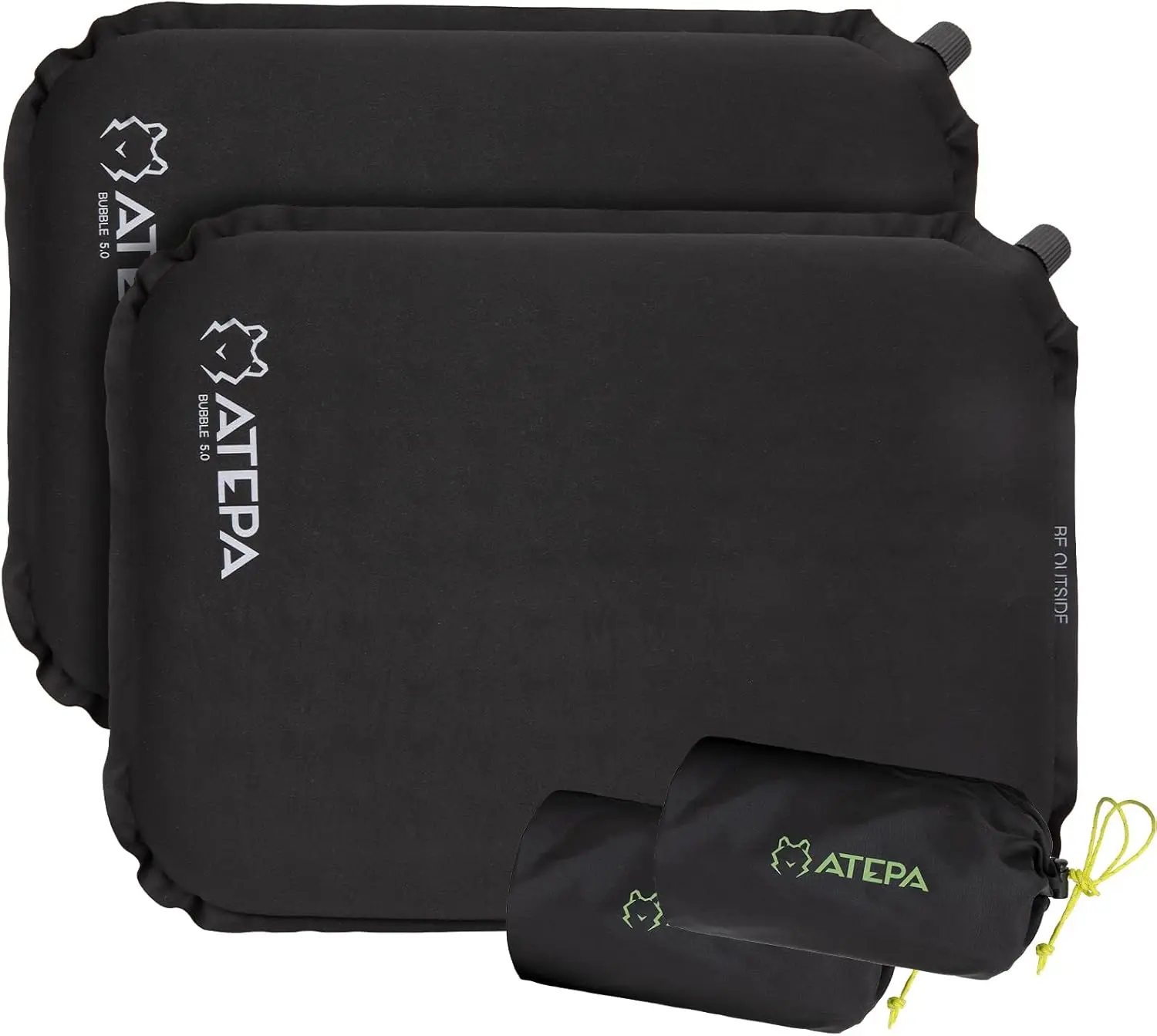 

Самонадувающаяся портативная подушка для сиденья для путешествий, кемпинга, спортивных мероприятий - легкая поролоновая подушка