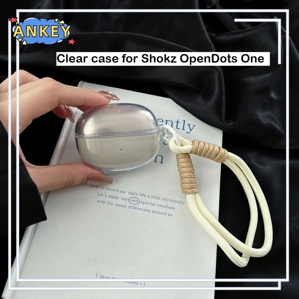 

Прозрачный чехол для наушников Shokz OpenDots One E310, прозрачный чехол из ТПУ, защитный чехол
