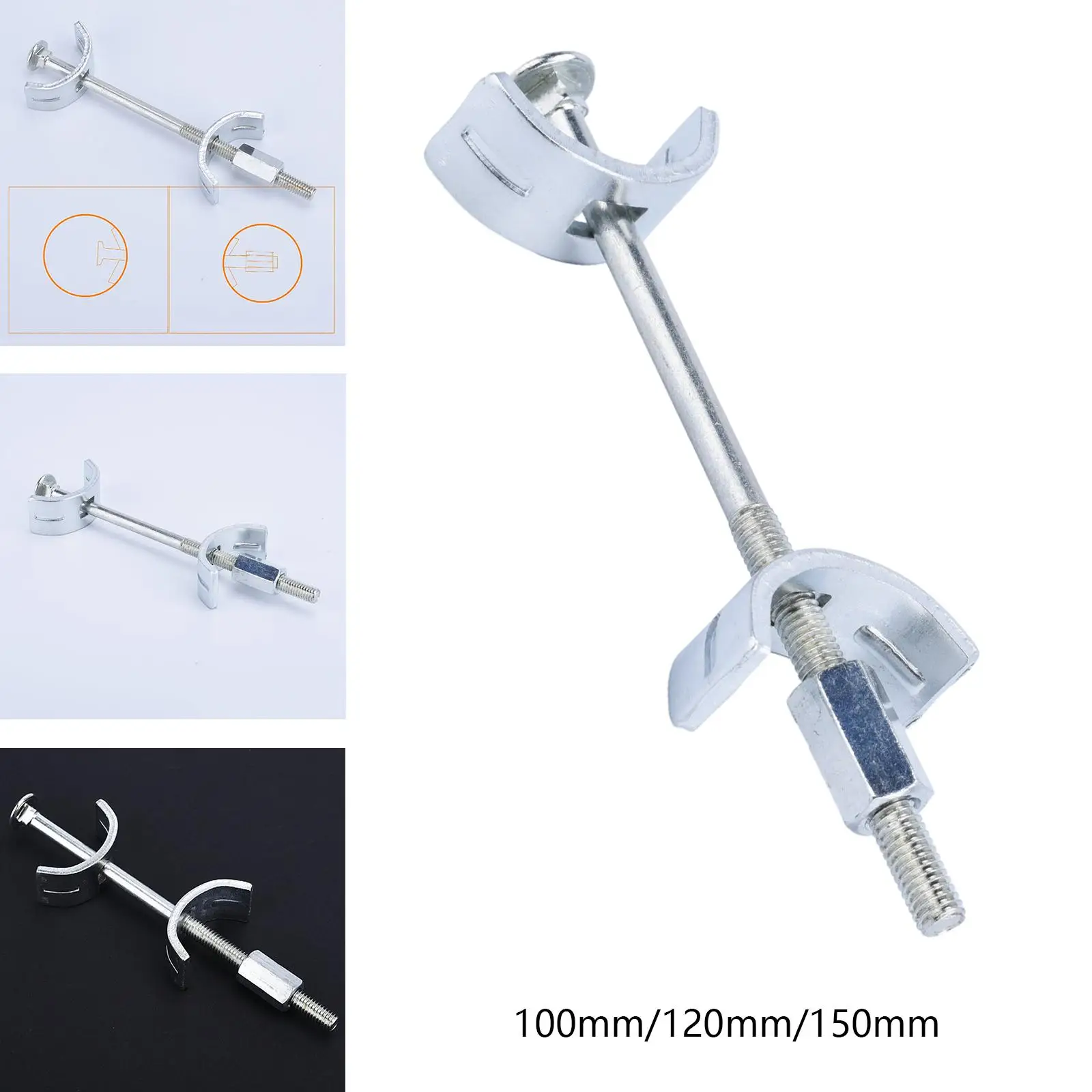Benchtop Jointer Furniture Draw Bolt, Joint Connector Draw Bolt Pack Countertop Connector for Joining Countertops