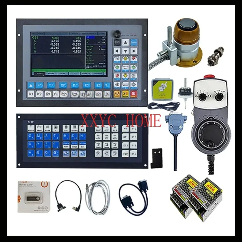 

Ddcs-expert Cnc 3/4/5 Axis G Code Offline Controller Kit For Cnc Machining Engraving+latest Extended Keyboard