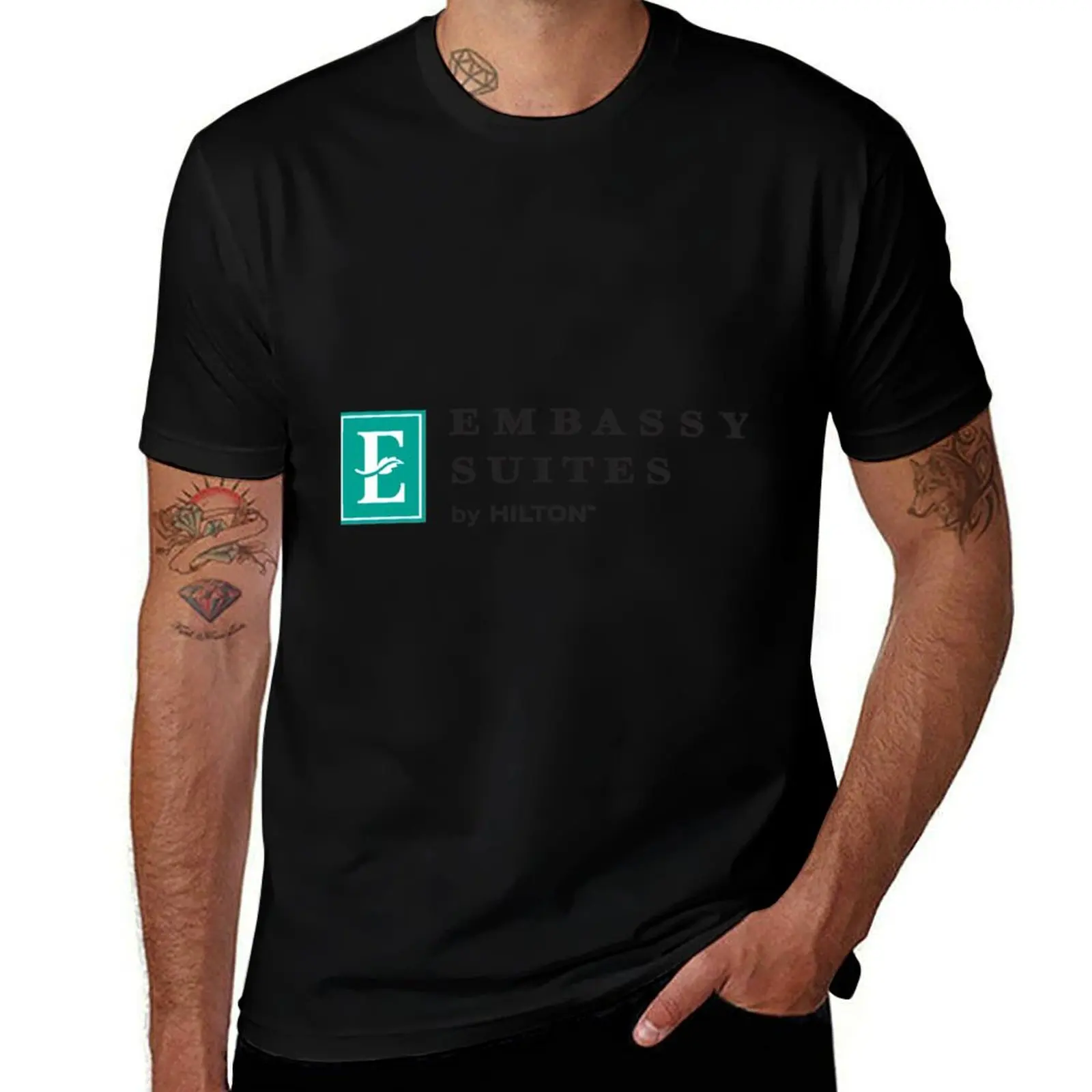 Embassy Suites \t T-Shirt graphics oversized sweat Men's t-shirt