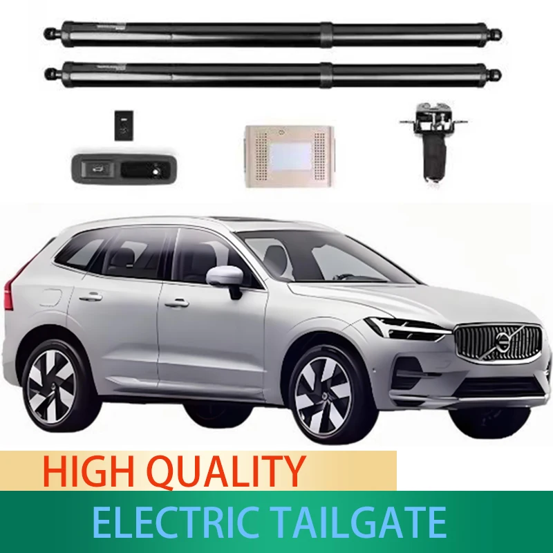 

Electric tailgate modification kit for Volvo XC60 2010-2023, featuring automatic lift and lower functions for the trunk