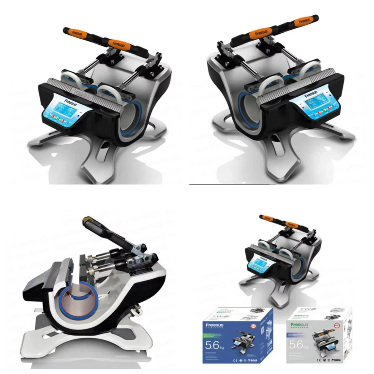 

WJW Ceramic Mug Printing Machine, Mug Heat Press Machine(CE Approve) Cup Sublimation Printer