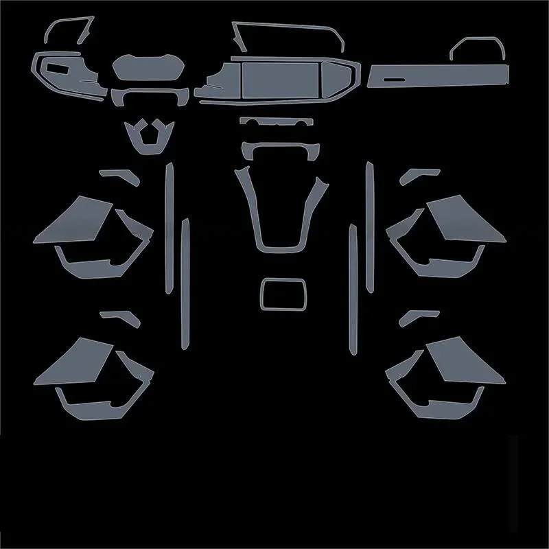 FOR Audi Q3 Sportback 2020-2025 Dashboard Multimedia Navigation Transparent Anti-Scratch Protection Film Modification for