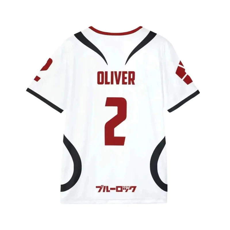 أنيمي الأزرق قفل #   10 SAE قميص كوسبلاي لكرة القدم جيرسي #   2 أزياء أوليفر أيكو التأثيرية #   13 زي كرة القدم شيدو طباعة ثلاثية الأبعاد