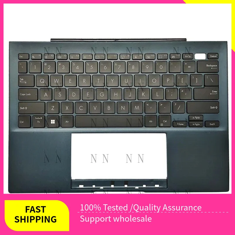 

YUZG Laptop Palmrest Cover for ASUS Zembook X13 UM5302T UM5302 Blue with Keyboard