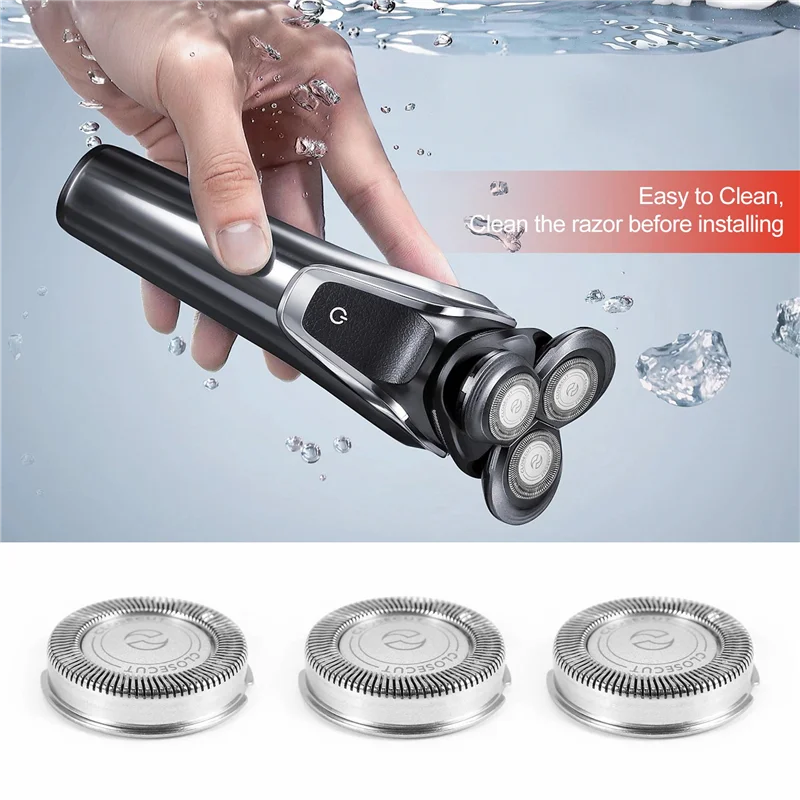 AB43-3 шт. сменные лезвия для бритвенной головки для Norelco HQ4 HQ58 HQ56 HQ80