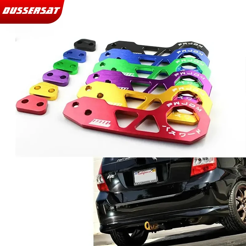 

New Hot Sale Universal Aluminum Alloy Car Auto Rear Bumper Trailer Hook Towing Tools For JDM