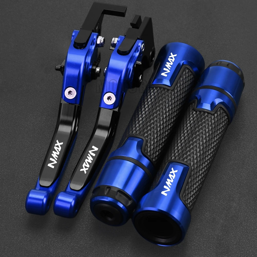 2022 2023 Motorcycle CNC Brake Clutch Levers Handlebar grips For YAMAHA NMAX 125 NMAX 150 N-MAX 125 155 2015-2021 2020 2019 2018