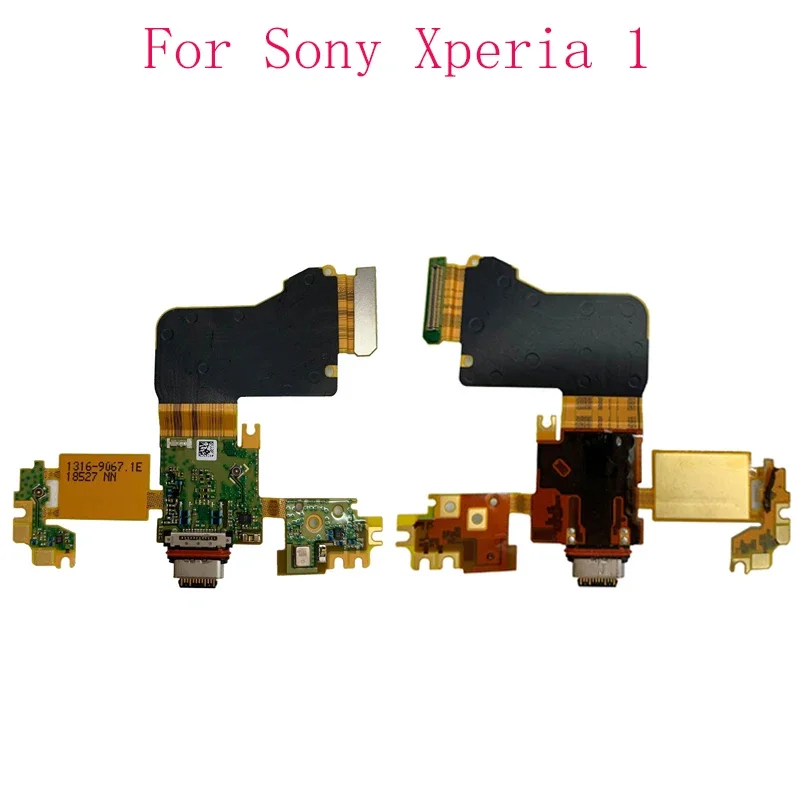 Pop USB Charging Port Flex Cable Charger Module Connector For Sony Xperia 1 J8110 J8170 J9110 XZ4