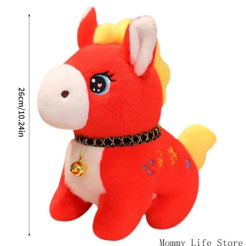 Urocza pluszowa zabawka w kształcie konia z najwyższej jakości wypełnieniem z bawełny PP Bezpieczny pluszowy koń pluszowe kucyki