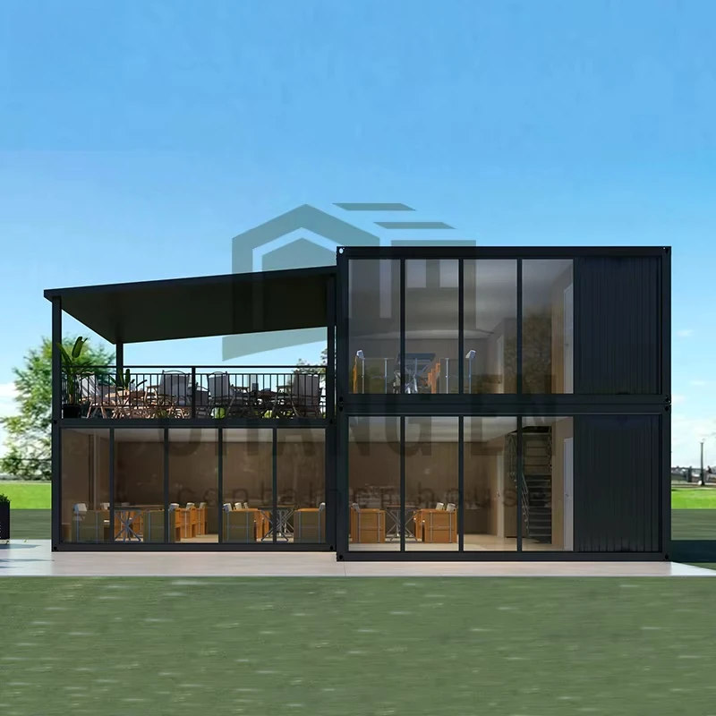 DYCE3 Modern Luxury Prefab Container House with Sandwich Panel Customized Color High Quality Easy Installation