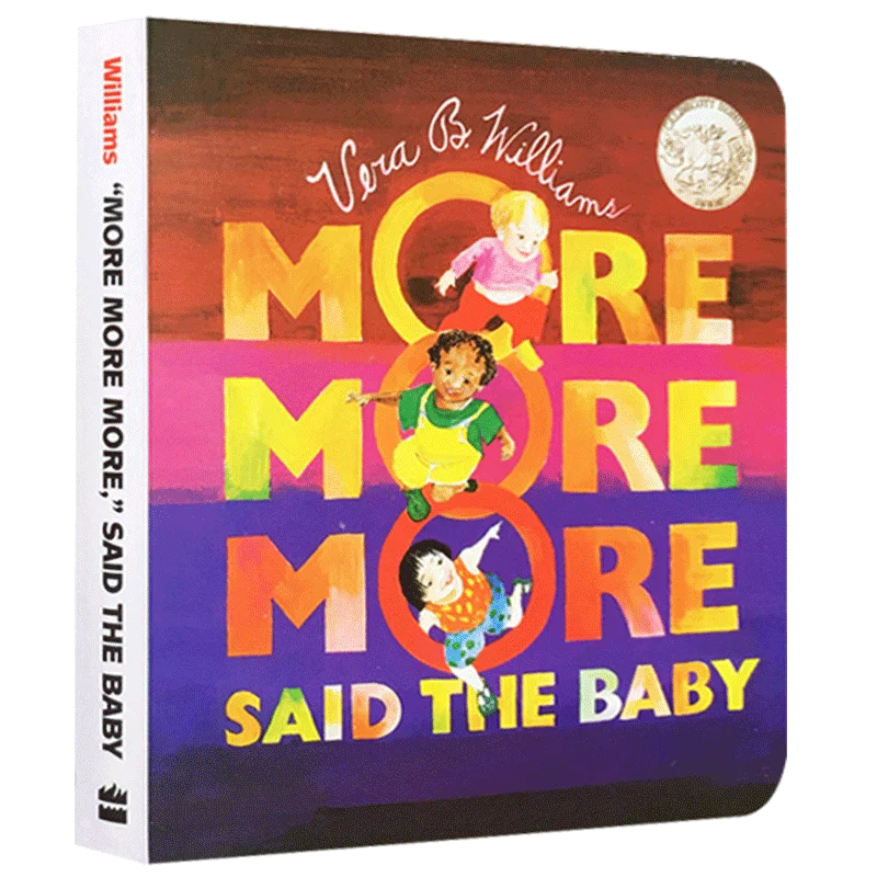 

More More More Said the Baby, Baby Children's books aged 1 2 3, English picture book, 9780688156343