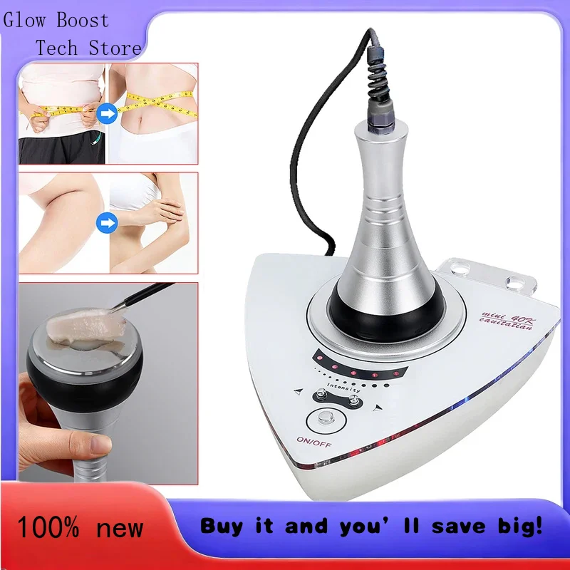 

Светящийся ультразвуковой 40 кГц кавитационный массажер для тела для похудения, сжигания жира, косметическое устройство для потери кожи, подтяжки веса