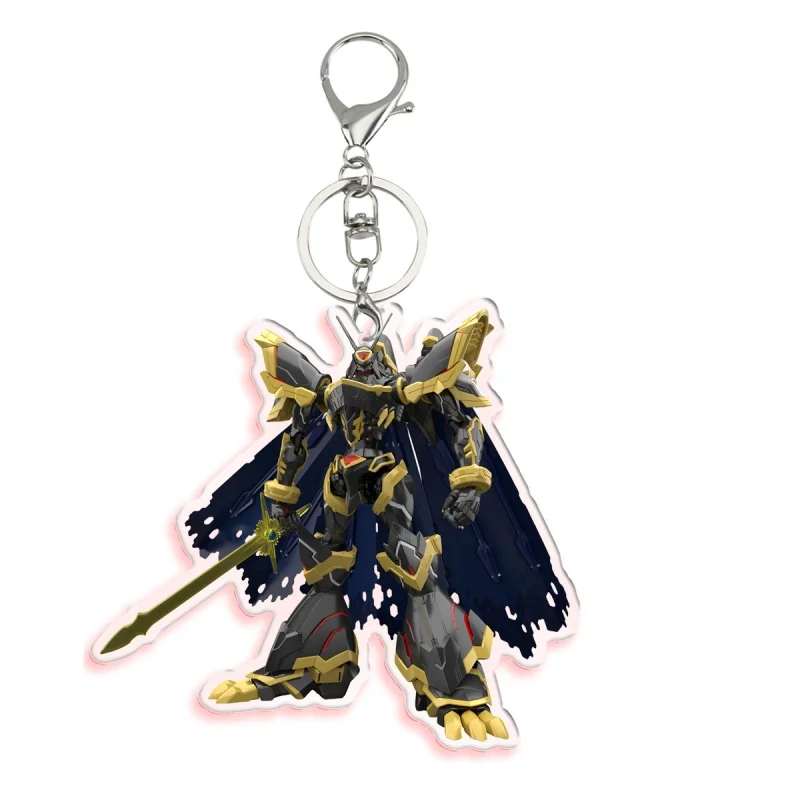 BANDAI Figurka-rise Standard Digimon Adventure Action Toy Figurki Akrylowy brelok do kluczy Anime Classics Zabawka Torba Breloczek