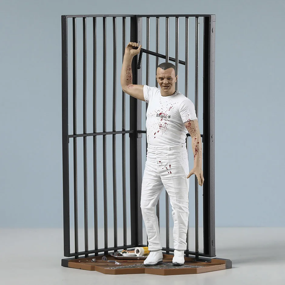 NECA هانيبال ليكتر صمت الحملان مجموعة شخصيات الحركة لعبة الرعب
