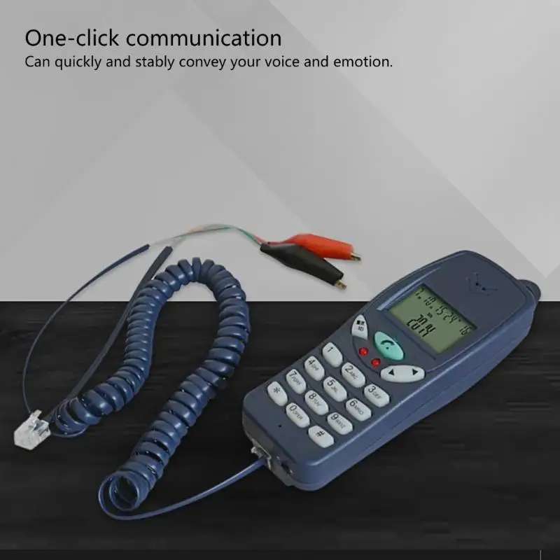 652F Corded Telephone for Telephone Communication Line Checking Widely Used For Unicom Netcom Telecom Line Checker