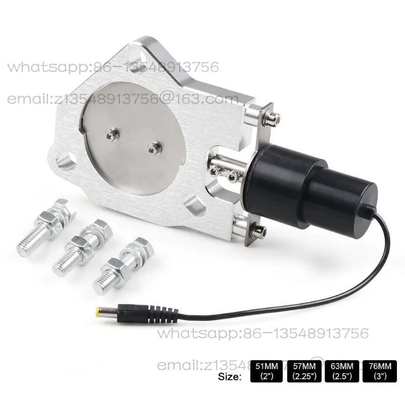 

Automobile modified stainless steel electronic control valve exhaust pipe, electric valve voice-changing remote control valve