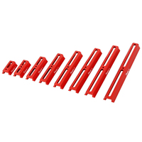 Multi-functional Red Color Dovetail Mounting Plate Astronomical Telescope Accesssories 45/60/90/120/150/180/210/240mm