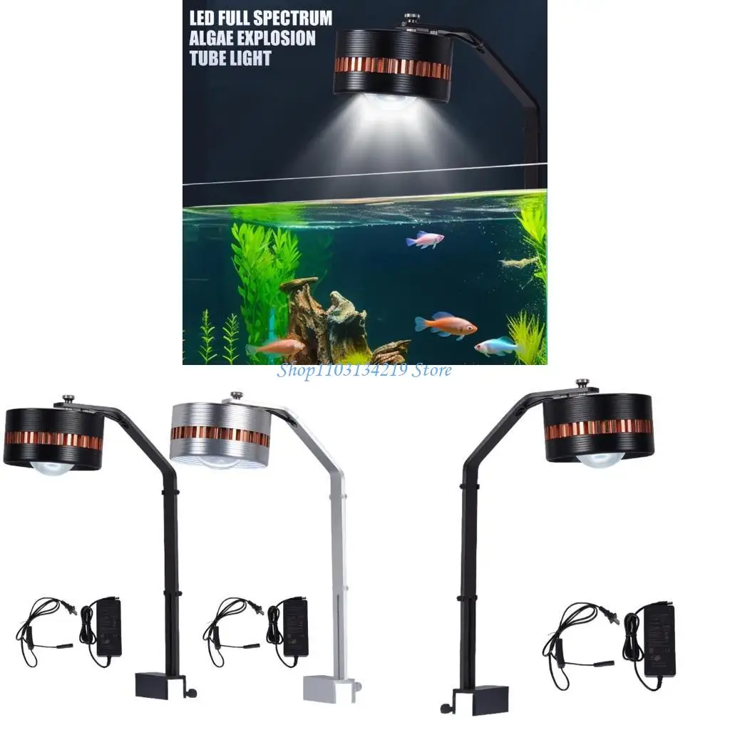

N5KC Regulable Brightness Light Lighting Aquariums LED Light Fishes Tanks Clip Light for Water Tanks
