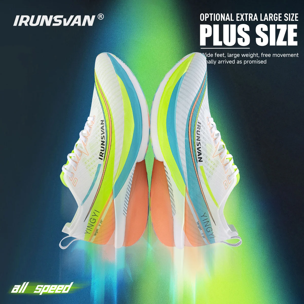 2025 duże rozmiary YINGYI 2.0 maraton męskie sportowe buty do biegania T800 płyta węglowa buty do biegania w terenie 47 trampki 25087