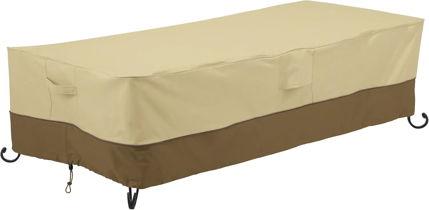

Veranda Water-Resistant 60 Inch Rectangular Fire Pit Table Cover, Outdoor Table Cover