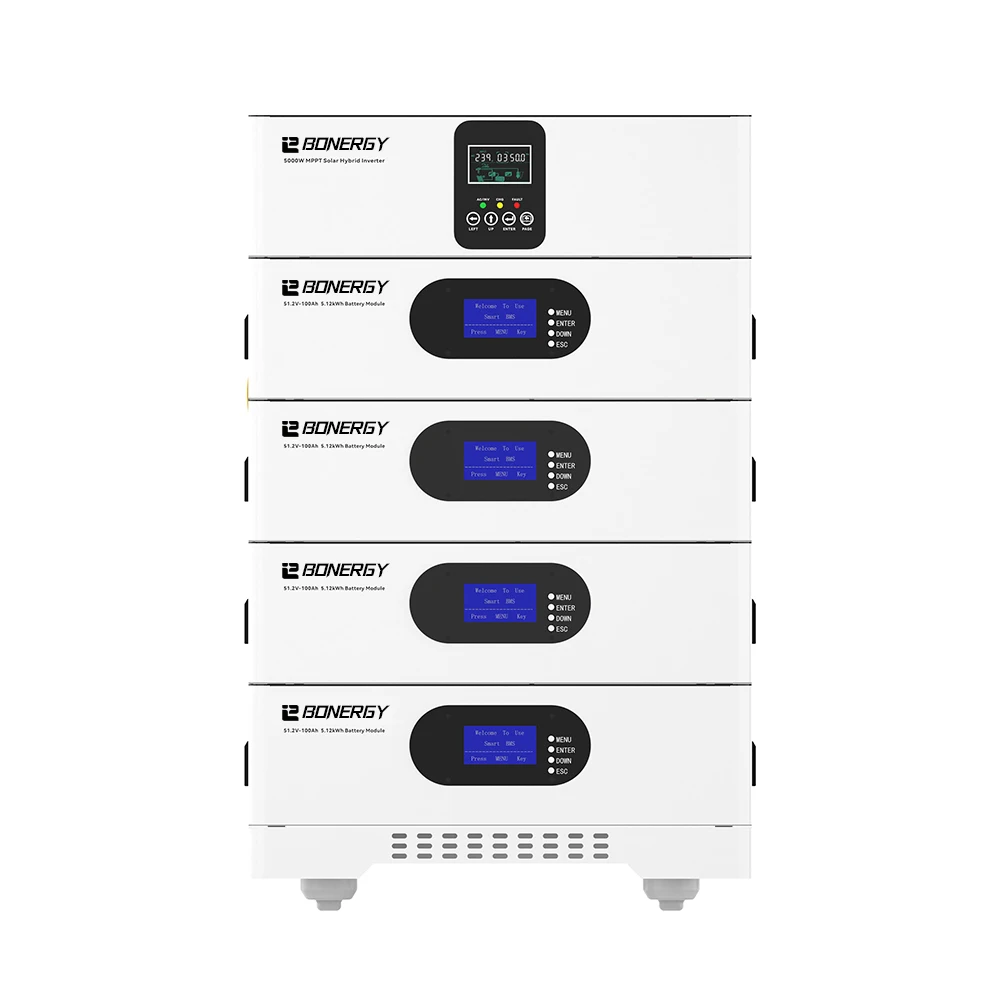 Home Energy Lithium Industrial Storage Stackable Cabinet Lifepo4 10kwh 48V 51.2v All in One Inverter Lithium Battery Pack