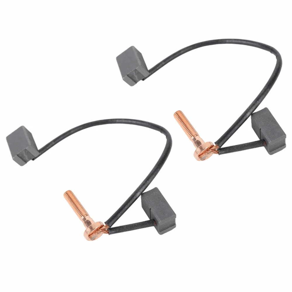 

2Pcs Good Conductivity Golf Cart Motor Brush High Performance Plug and Play Motor Brush Set Durable Replacement Kit