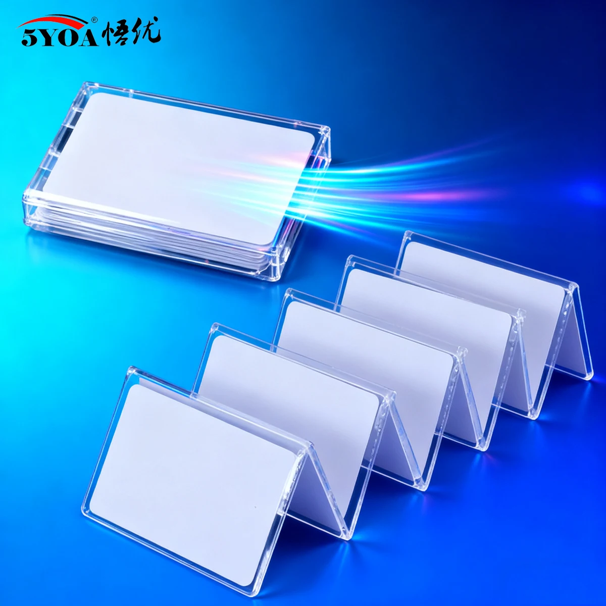 5YOA Dual Chip RFID Rewritable IC UID Composite Key Cards 125KHZ T5577 EM4305 13.56MHZ 125KHz Frequency Changeable Writable
