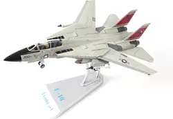 F-14A Tomcat 1/72 Metal Airplane Model Kits with Stand VFA-31 Tomcatters DieCast Alloy Fighter Model Jet Replica Pre-Build Milit