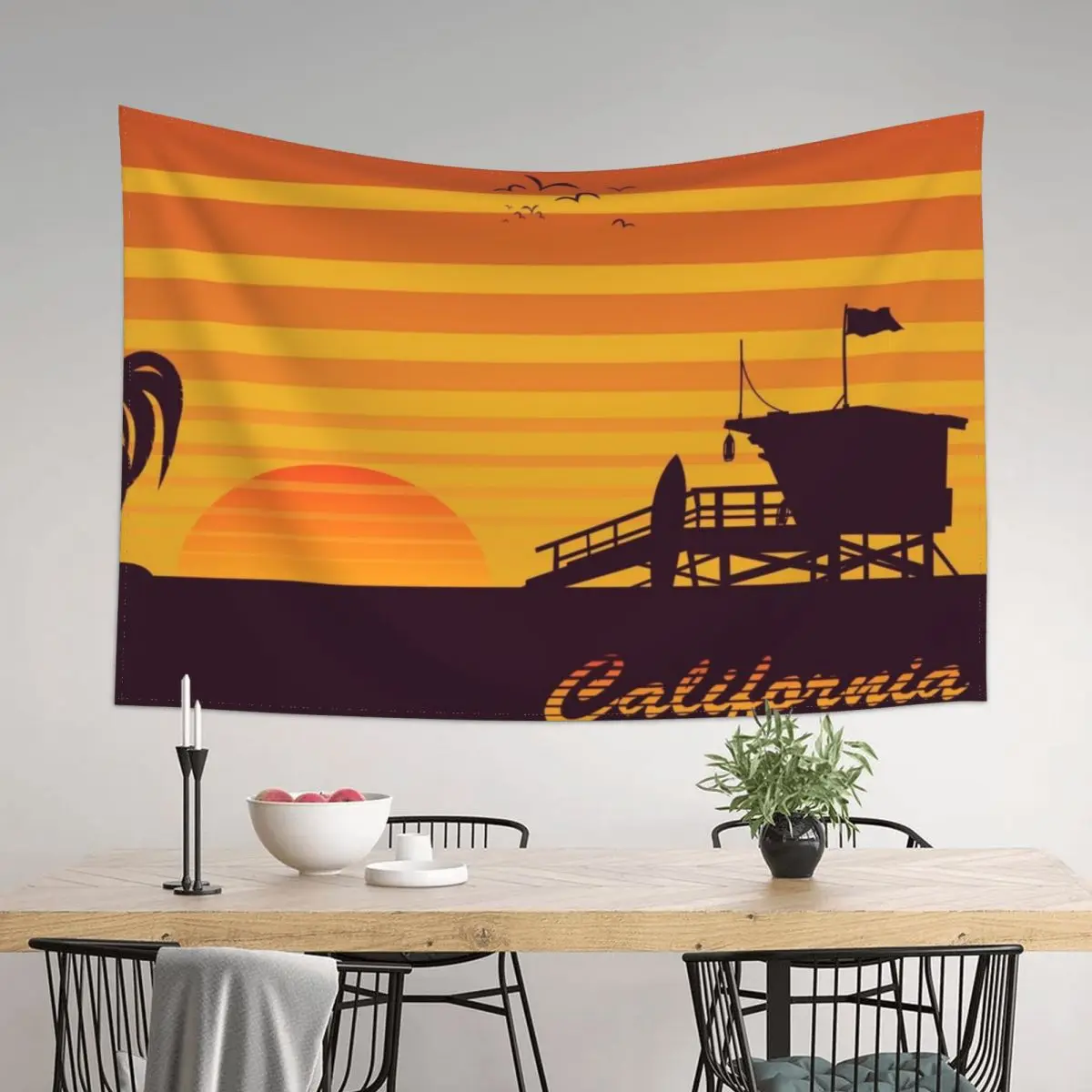 

California surfing Tapestry Wall Decoration Bedroom Organization And Decoration Room Decorator Korean Room Decor Tapestry
