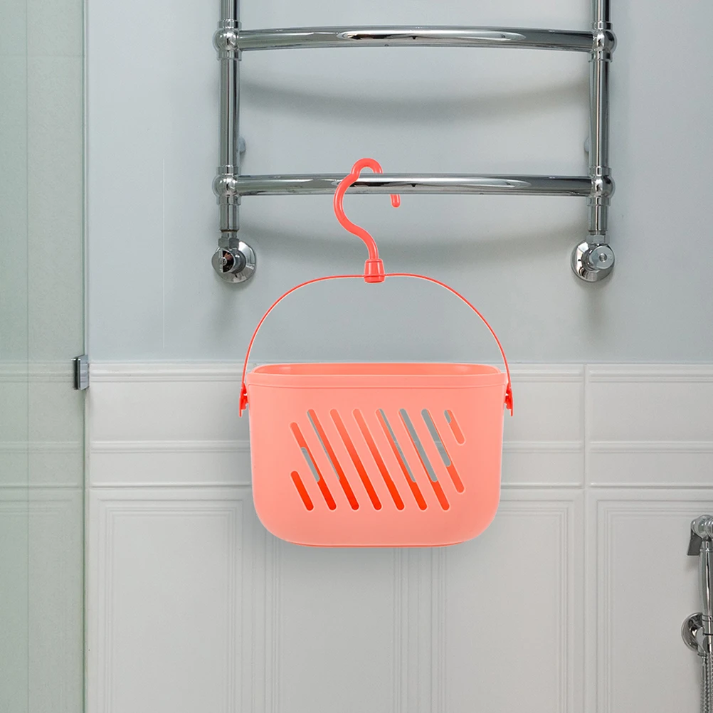 

2pcs Wash Storage Basket Portable Shower Organizer Bathroom Shampoo Holder Soap Unit Pp Material Reusable Draining