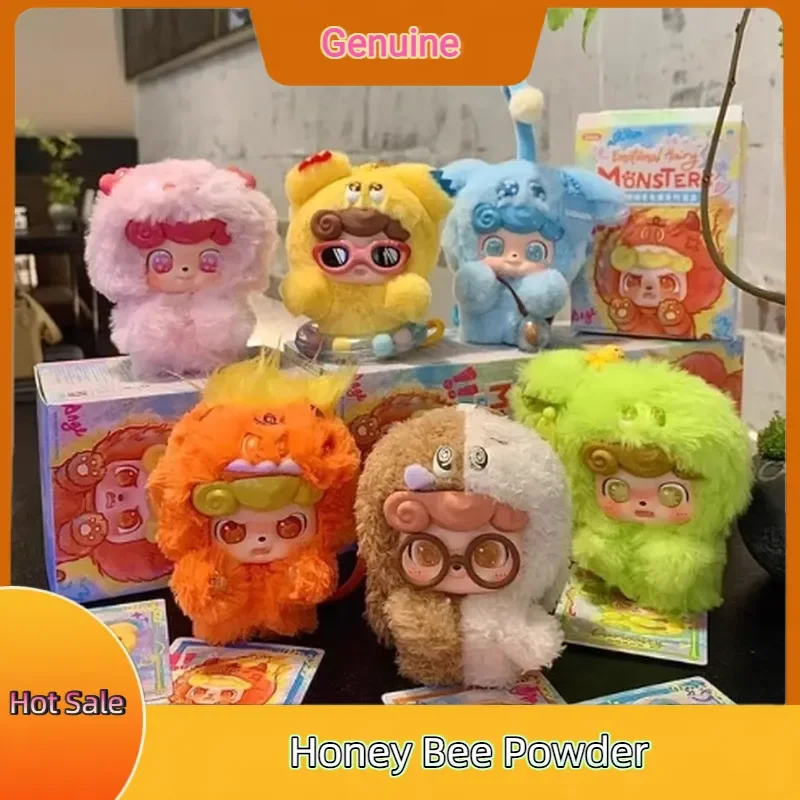 

Q Kid Emotional Hairy Monsters Series Blind Box Emotional Mystery Box Dolls Vinyl Model Toys Pendant Decoration Customized Gift