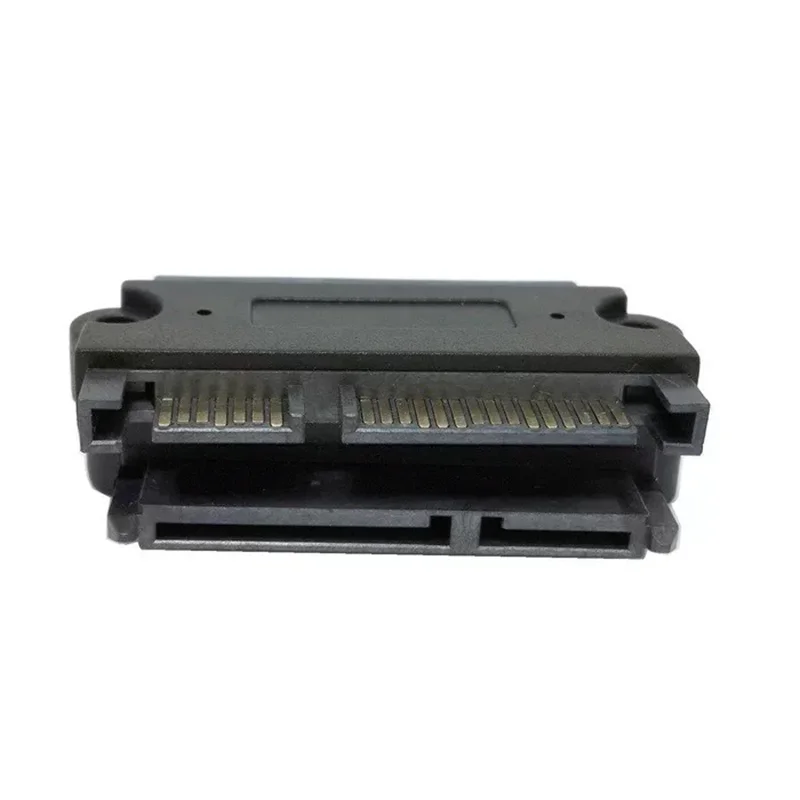 SATA 22P (7+15) Pin Power Data Simultaneous Transmission SATA Male to Female Hard Disk Adapter Swap