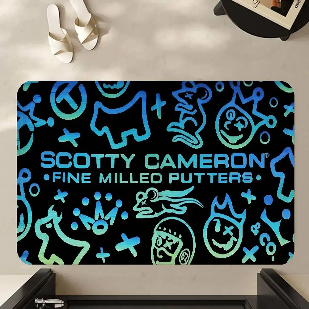 Golf S-scotty C-camerons Floor Mat Retro Multiple Choice Living Room Kitchen Rug Non-Slip Modern Home Decor