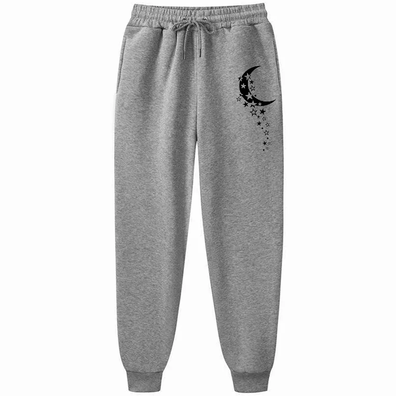 Womens Pants Loose Long Pants New Heart Printed Drawstring Outwear Joggers Trousers All Seasons Sweatpants Jogging Pants
