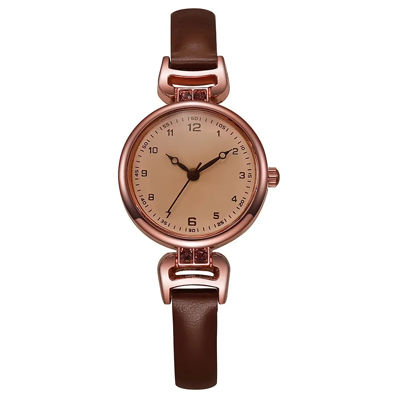 Orologio da donna di fascia alta compatto quadrante piccolo semplice retrò leggero lusso di fascia alta sensazione orologio di nicchia personalizzabile